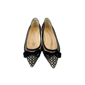 Christian Louboutin Floque Glitter Flats